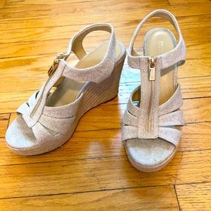 Michael Kors Berkley Espadrille Wedge Sandals